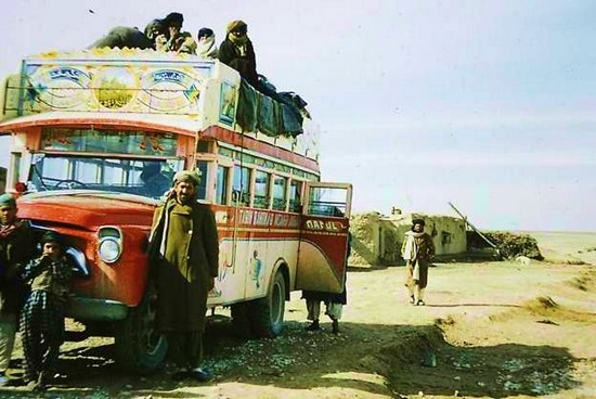 Kabul to Kandahar bus - Royal Afghan Mail